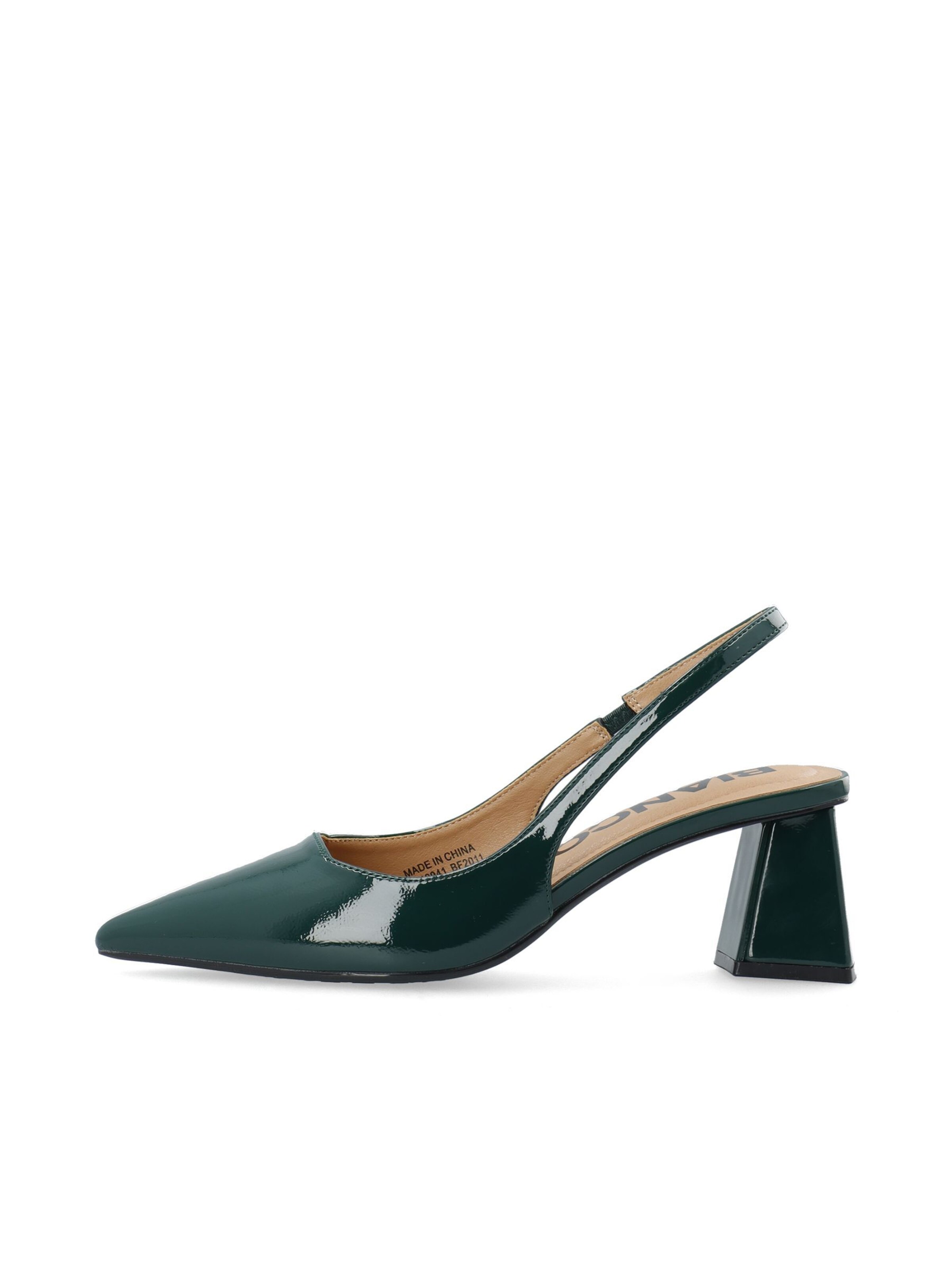 Bianco Pumps 'MARALYN' in Groen: voorkant