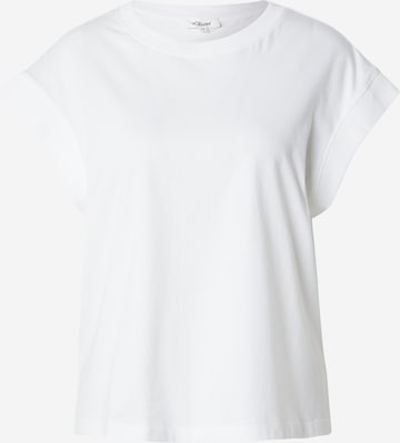 s.Oliver Shirt in Weiß: Vorderseite