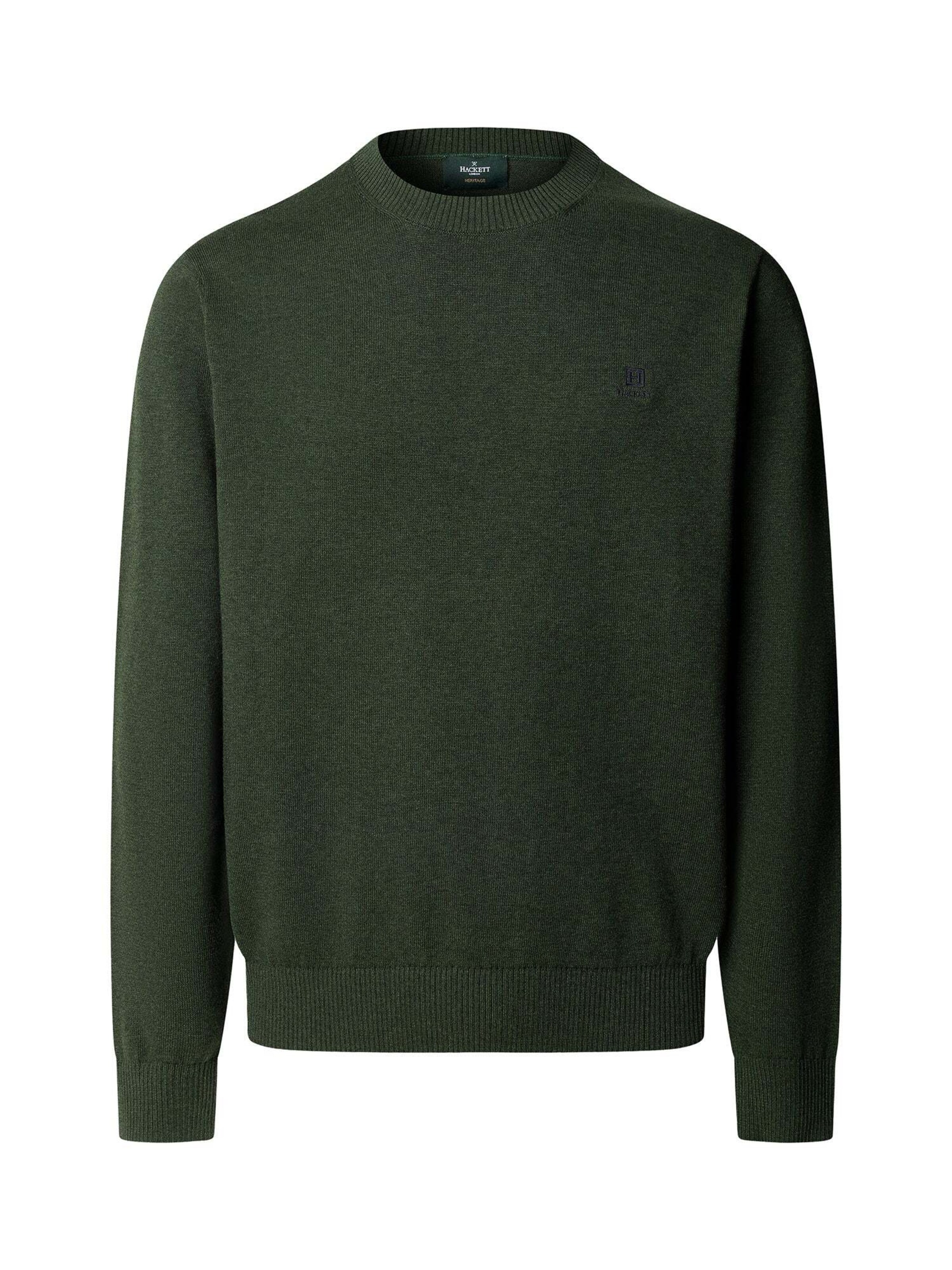 Pullover di Hackett London in verde: frontale