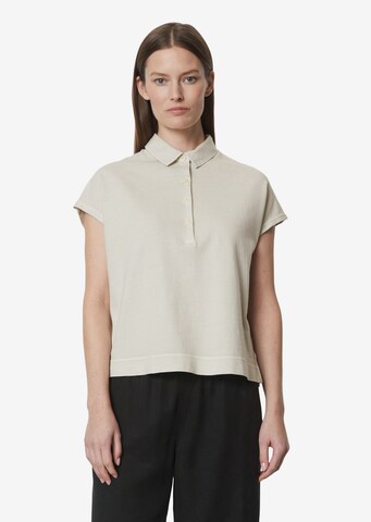 T-shirt Marc O'Polo en beige : devant