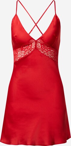 Hunkemöller - Camisa de noite 'Nina' em vermelho: frente