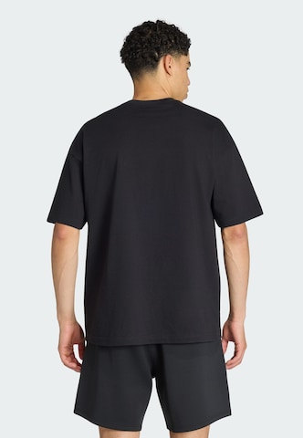 ADIDAS ORIGINALS - Camiseta 'Trefoil Essentials' en negro