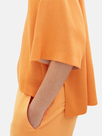 TOM TAILOR Pulover | oranžna barva