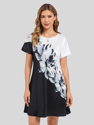 Abito estivo 'Women Dress' di LapaPlus in nero: frontale