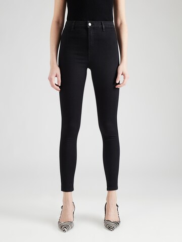 Skinny Jeans 'Joni' de la TOPSHOP pe negru: față