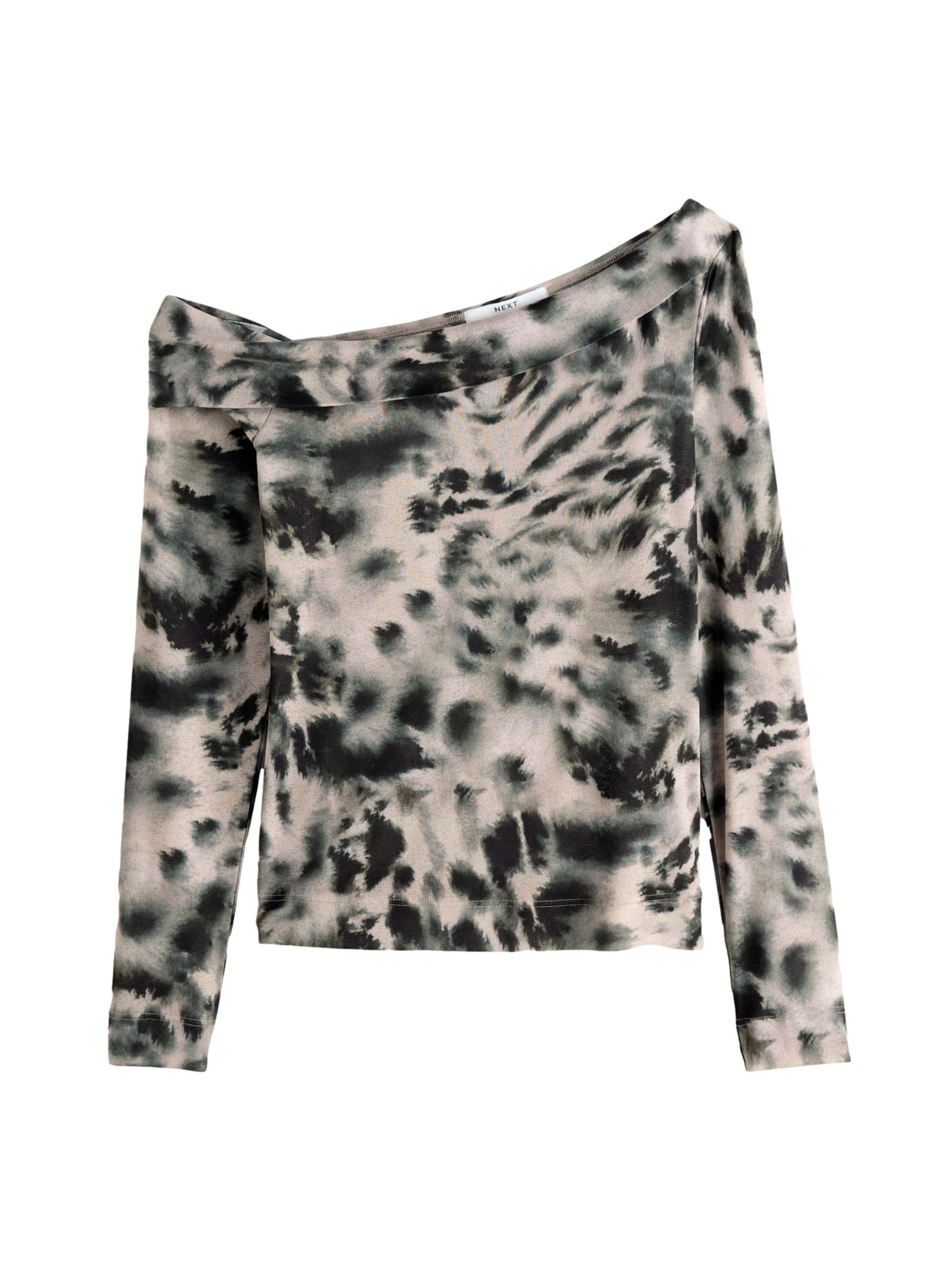 Next Shirt in Light grey / Dark grey / Black, Item view