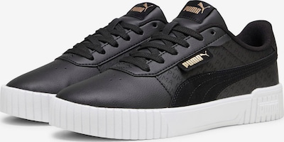 PUMA Sneaker 'Carina' in hellbraun / dunkelgrau / schwarz / offwhite, Produktansicht