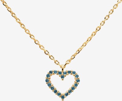 P D PAOLA Kette in blau / gold, Produktansicht