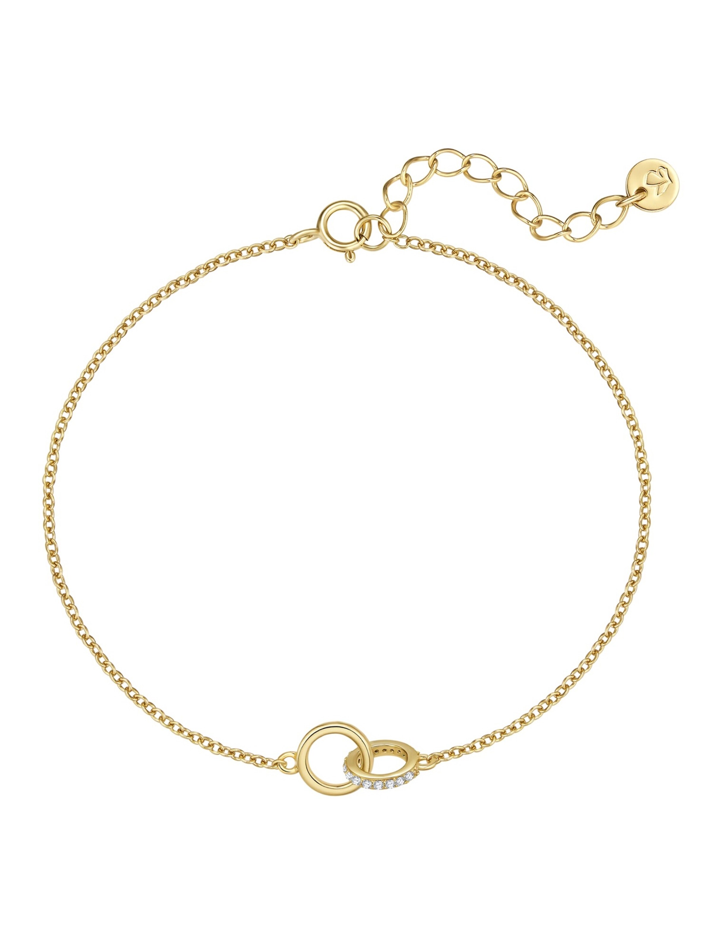 Braccialetto Glanzstücke München di colore oro / trasparente, Visualizzazione prodotti