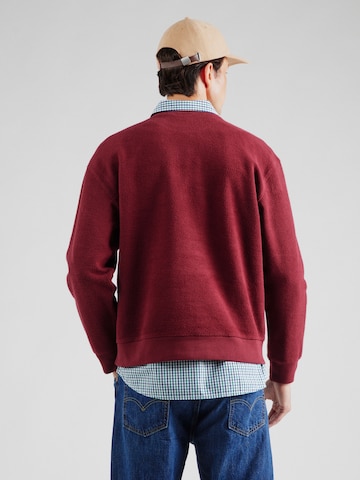 LEVI'S ® - Sudadera 'Relaxed Graphic Crewneck Sweatshirt' en rojo