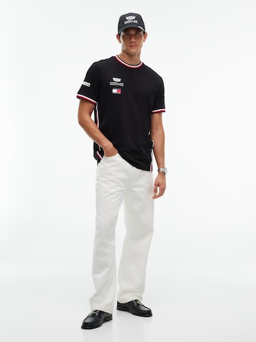 TOMMY HILFIGER Tričko 'X CF1 Replica Perez Tee' - Čierna