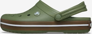 CrocsNatikače s potpeticom - zelena boja: prednji dio