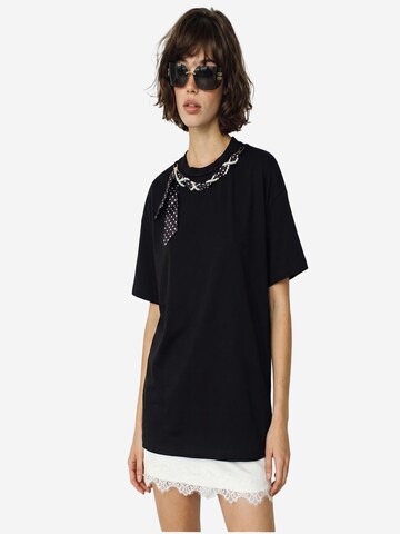 Bianco Lucci - Camisa 'T-Shirts' em preto