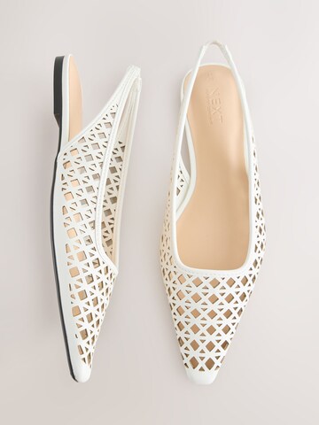Ballerina 'Forever Comfort' di Next in bianco