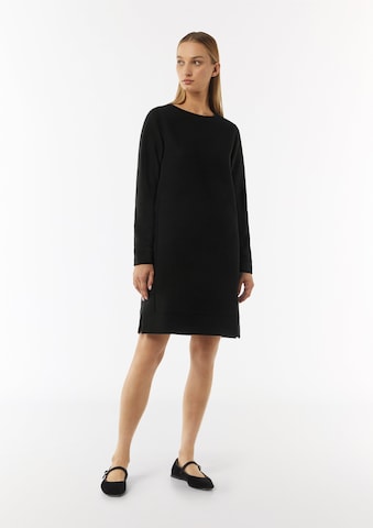 comma casual identity Kleid in Schwarz: Vorderseite