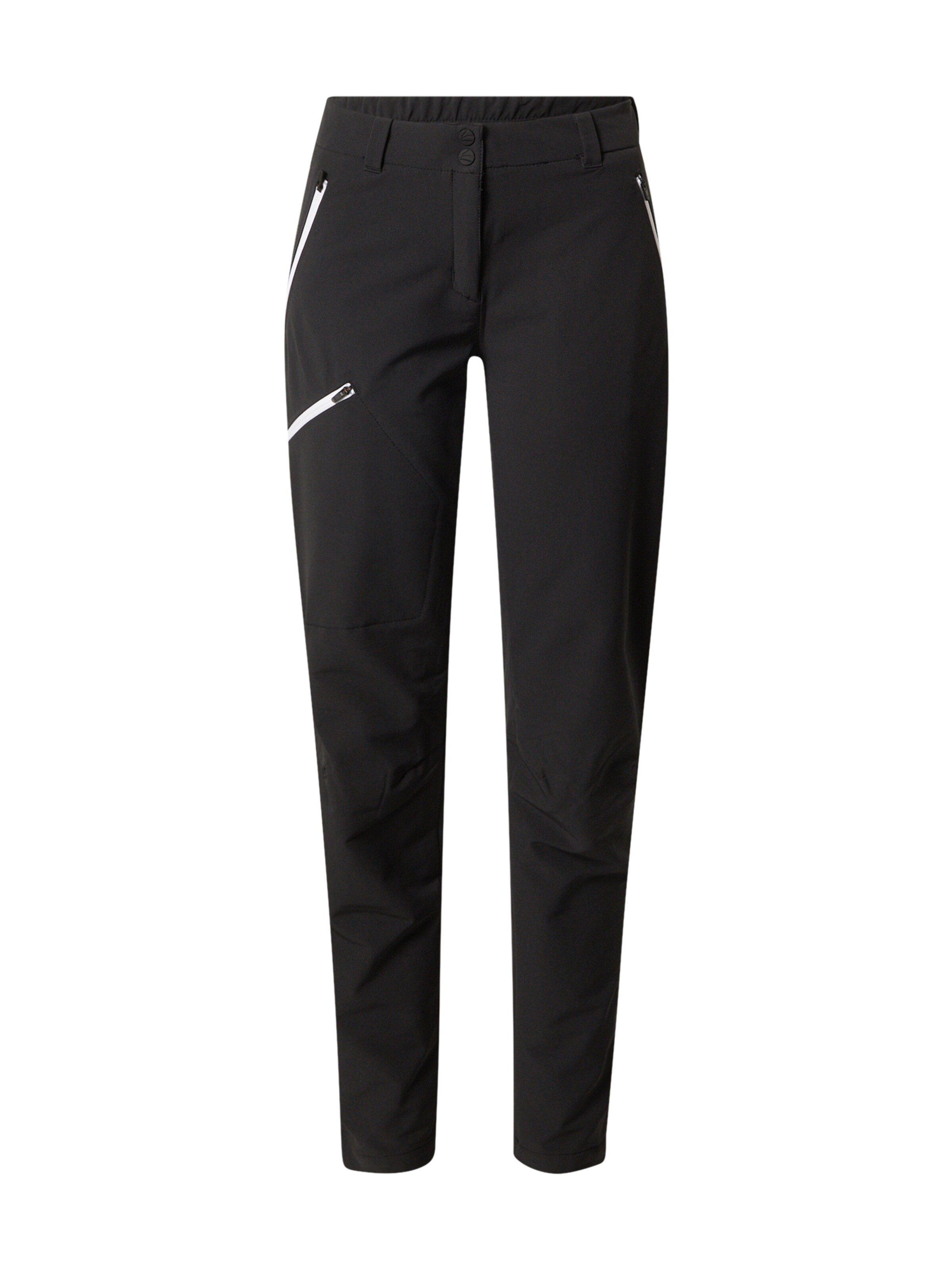 Schöffel Outdoor trousers in Black: front