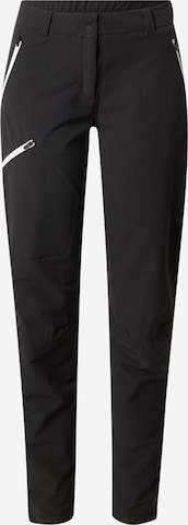 Schöffel - regular Pantalón de montaña en negro: frente