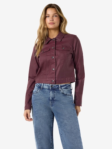 Noisy may Between-Season Jacket 'NMDebra' in Purple: front