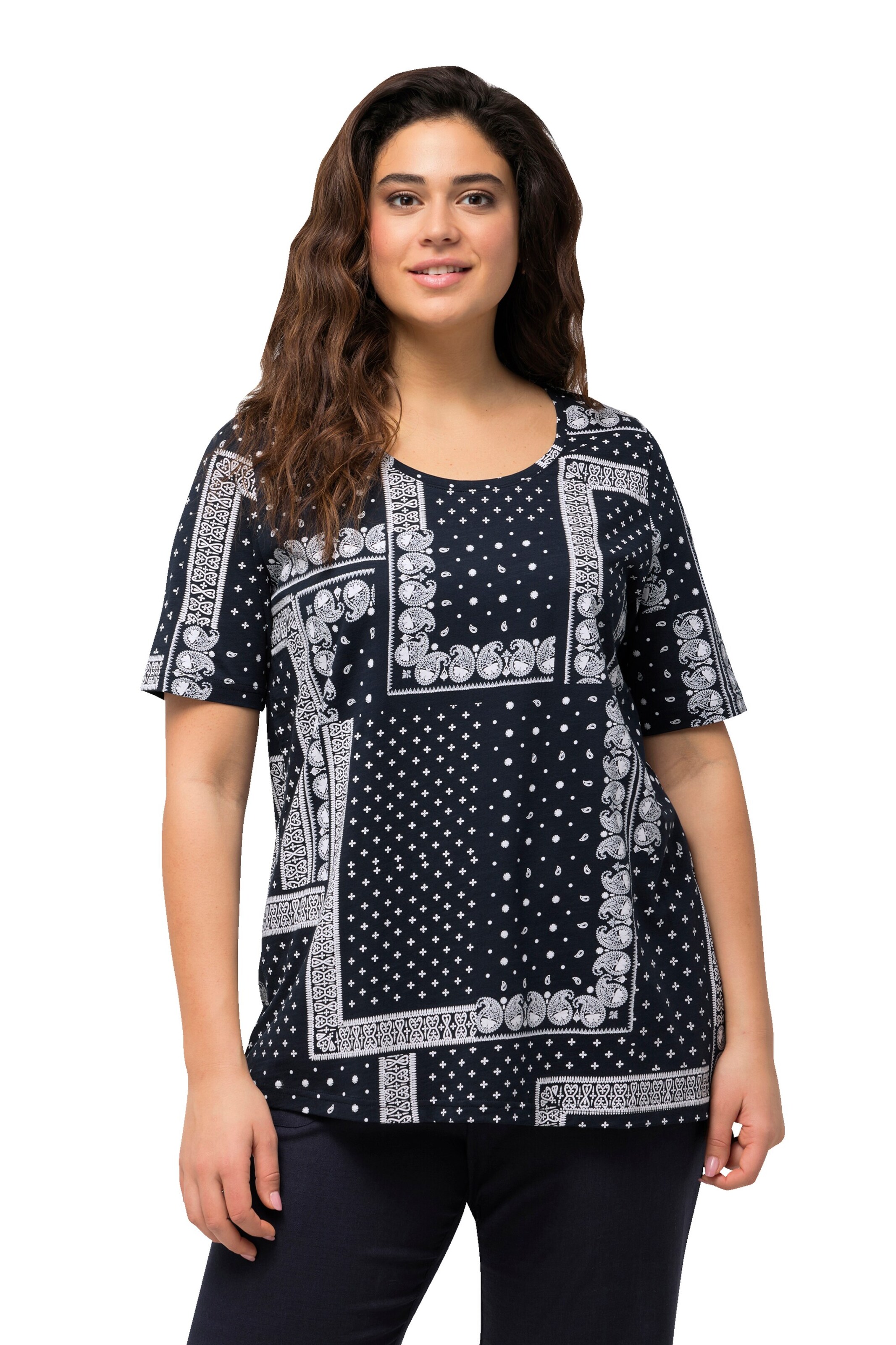 Ulla Popken Shirt in Blue: front