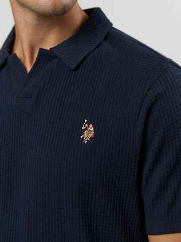 U.S. POLO ASSN. Regular Fit Polo shirt ' Costa ' in Blau