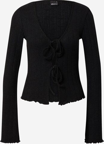 Gina Tricot Strickjacke 'Mina' in Schwarz: predná strana