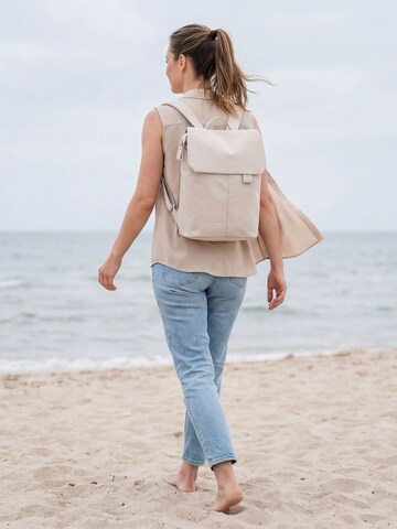ZWEI Backpack 'MADEMOISELLE.TEX MRTX13' in Beige