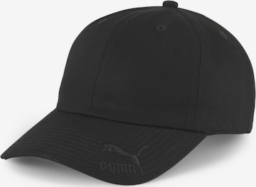 PUMA Cap in Black: front