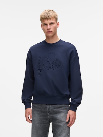 juoda KARL LAGERFELD JEANS Megztinis be užsegimo: priekis