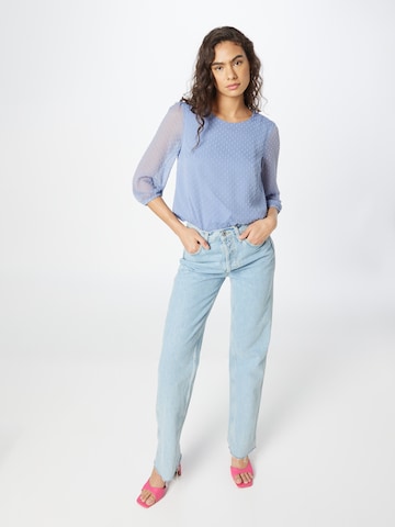 ABOUT YOU Bluse 'Abby' in Blau