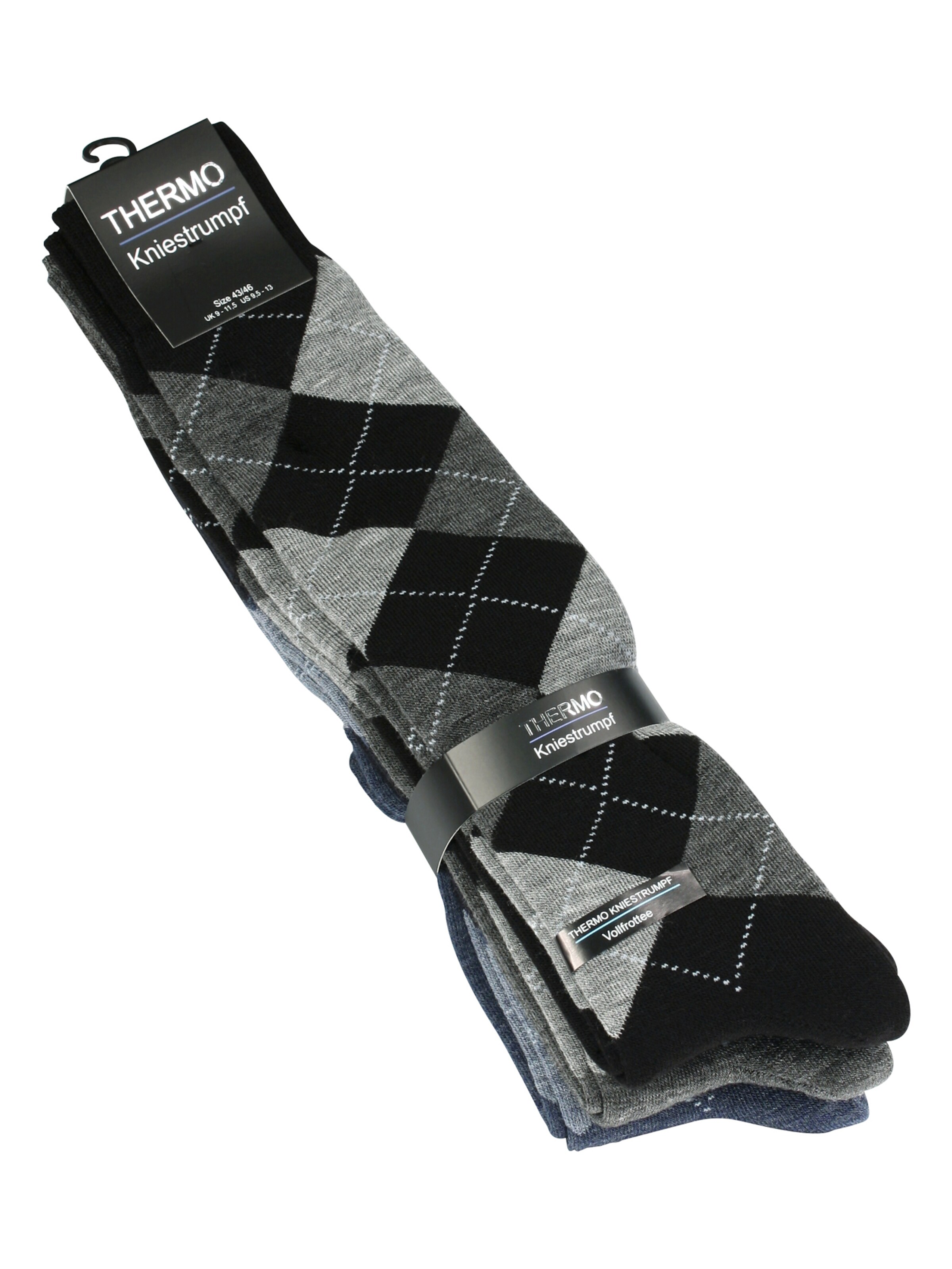 Cotton Prime Knee High Socks in Blue