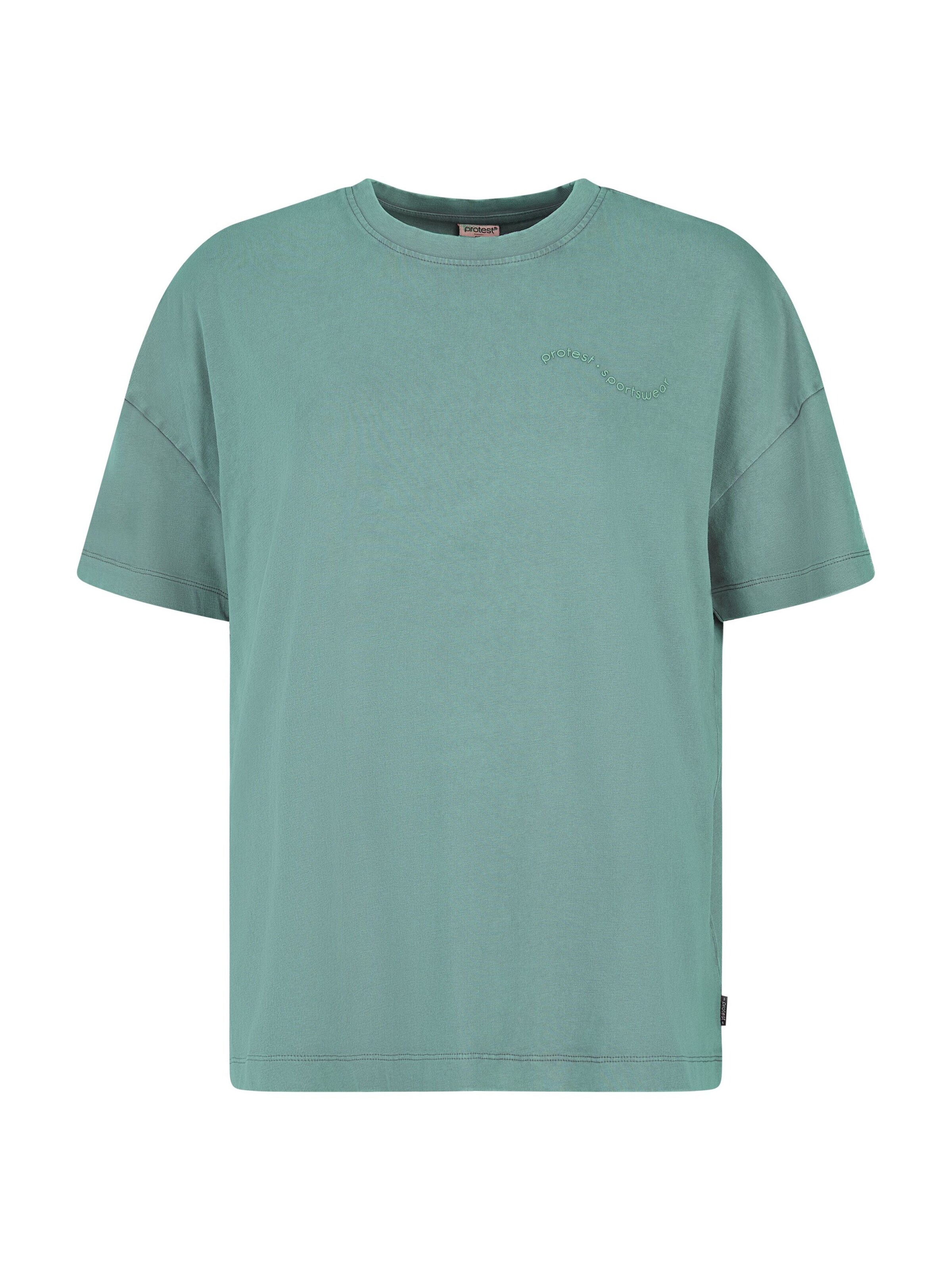 PROTEST Shirt 'PRTFreya' in Groen: voorkant