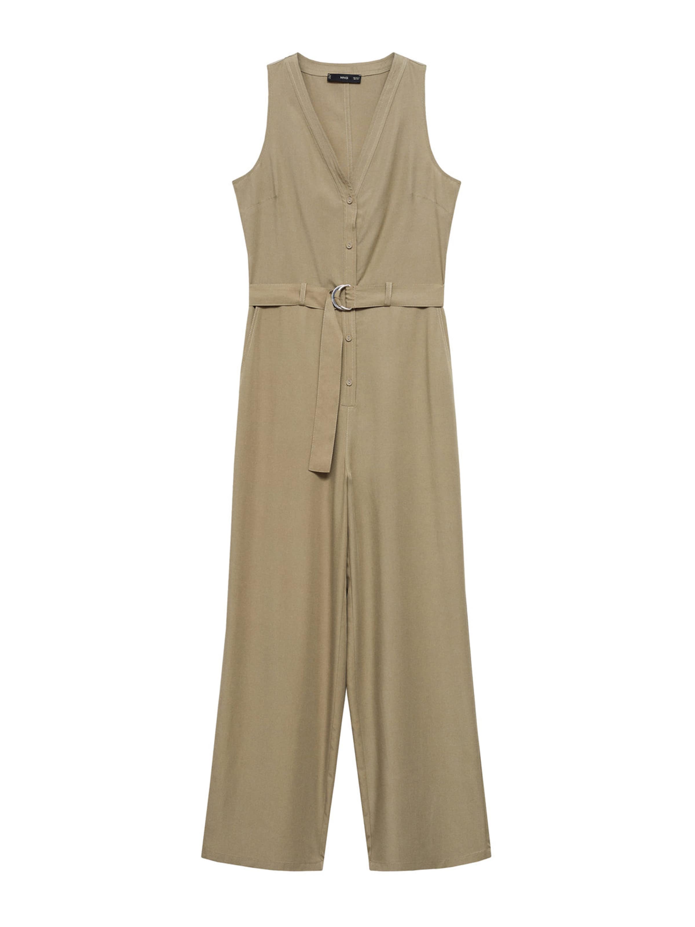 MANGO Jumpsuit 'Lemon' in khaki, Produktansicht