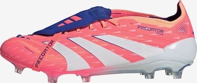 ADIDAS PERFORMANCE Chaussure de foot 'Predator Elite' en bleu marine / corail / orange clair / blanc, Vue avec produit