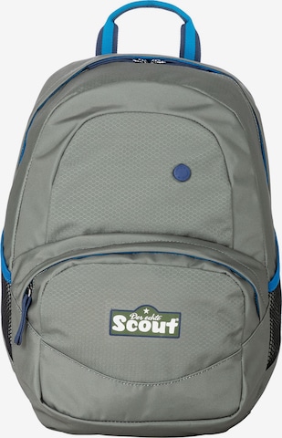 SCOUT Backpack in Grey: front