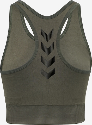 Hummel Bustier Sportmelltartók - zöld