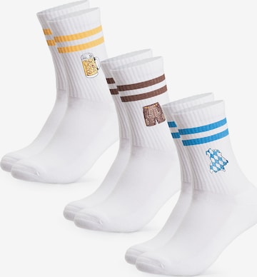 Occulto Sportsocken 'Rio' in Weiß: Vorderseite