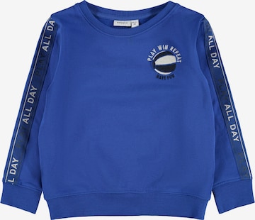 NAME IT Sweatshirt 'Loui' in Blue: front