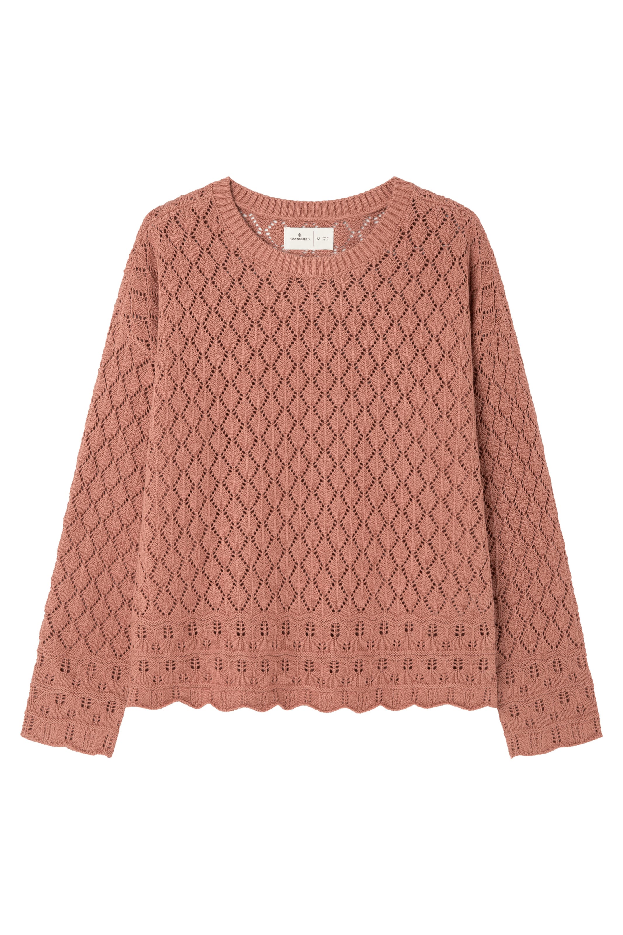 Springfield Trui in Roze: voorkant