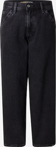 LEVI'S ® Loosefit Farkut 'Silvertab Baggy Carpenter' värissä musta: etupuoli