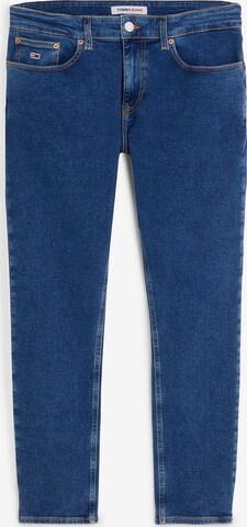 Regular Jeans de la Tommy Jeans pe albastru: față