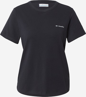 COLUMBIA Toiminnallinen paita 'Sun Trek™ SS II' värissä musta: etupuoli