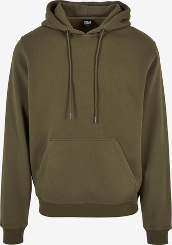 Urban Classics Sweatshirt in Green: front