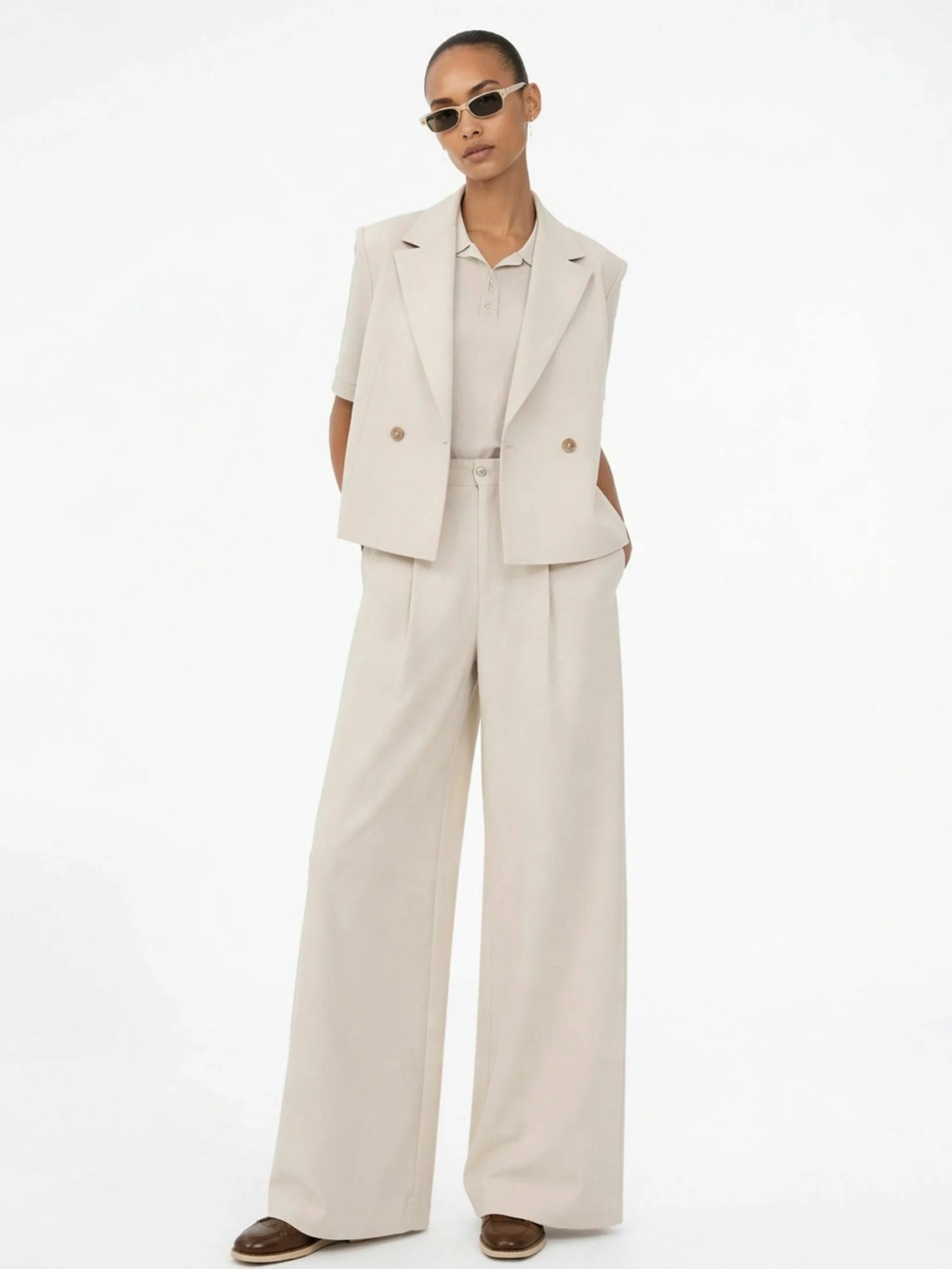 regular Pantaloni ' Galemd ' di modström in grigio