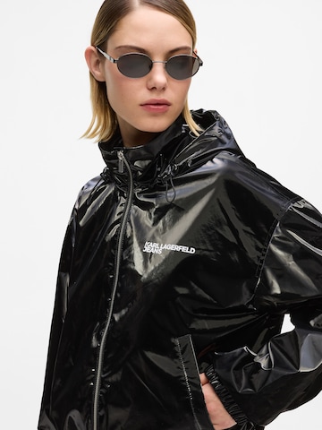 juoda KARL LAGERFELD JEANS Demisezoninė striukė