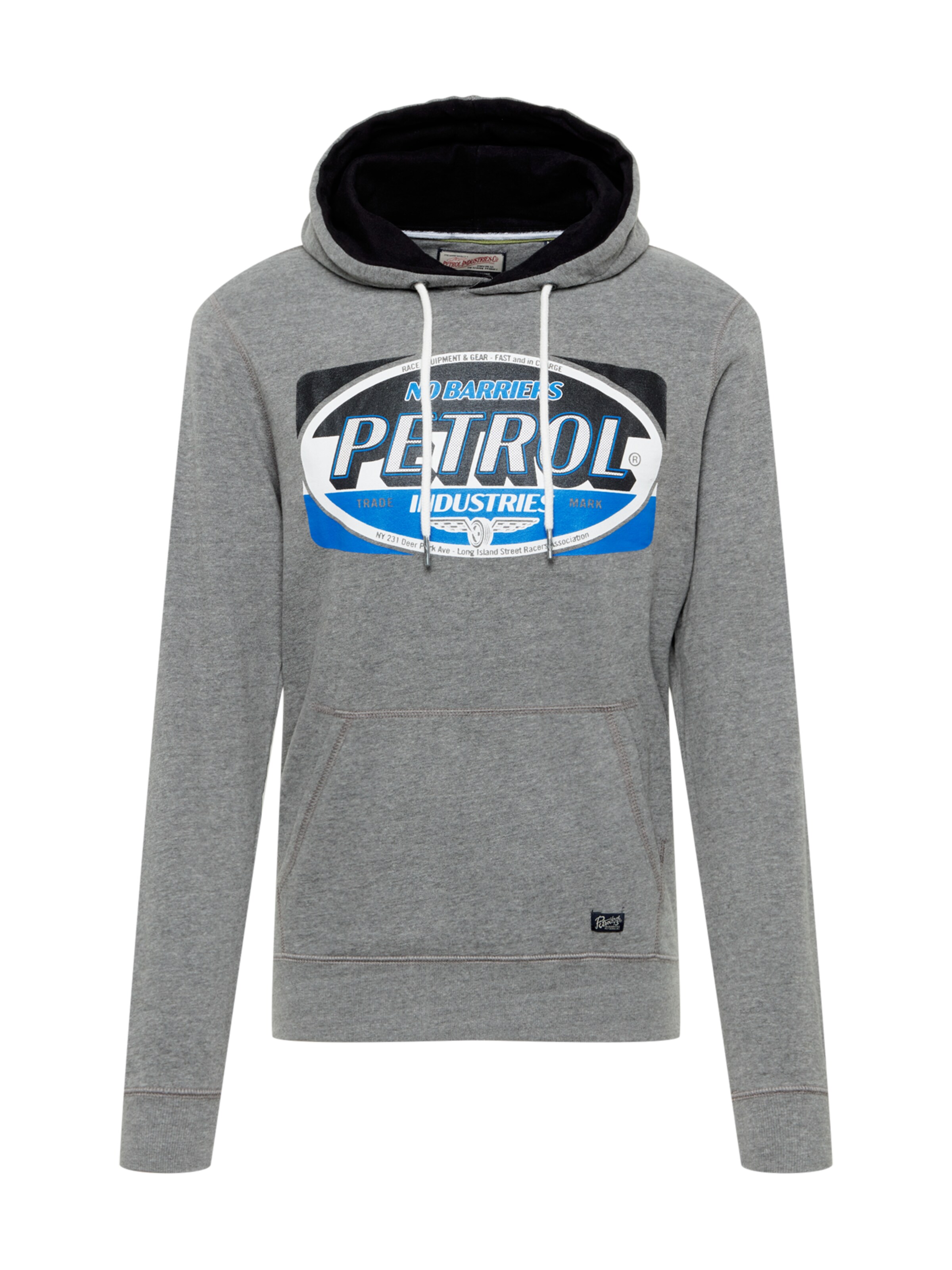 Petrol Industries Mikina - Sivá: predná strana