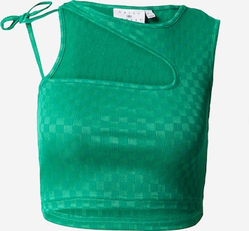 Daisy Street Top in Green: front
