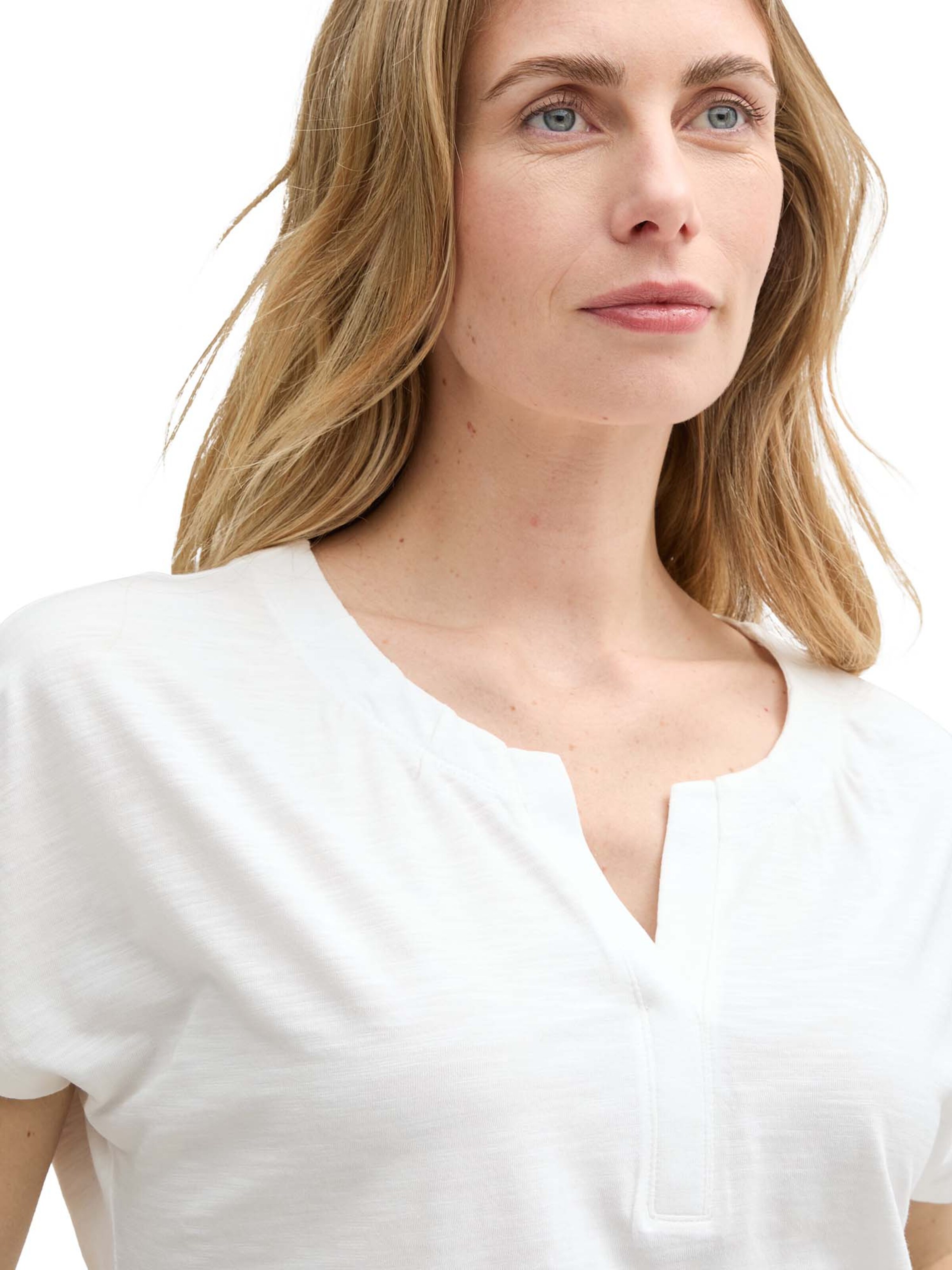 TOM TAILOR Shirt in White