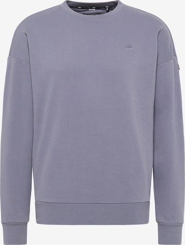 DreiMaster Vintage Sweatshirt in Purple: front