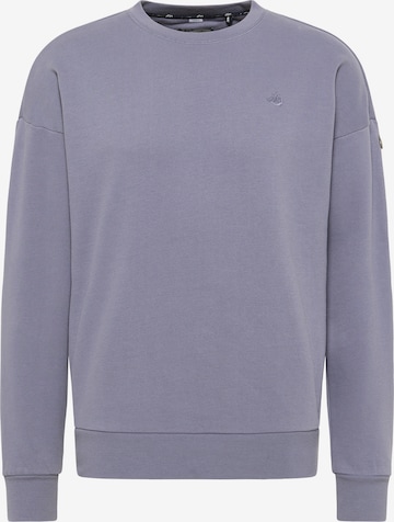 Sweat-shirt DreiMaster Vintage en violet : devant