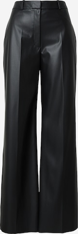 HUGO Regular Suorat housut 'Hasmina-1' värissä musta: etupuoli